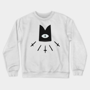 cult of the lamb crown Crewneck Sweatshirt